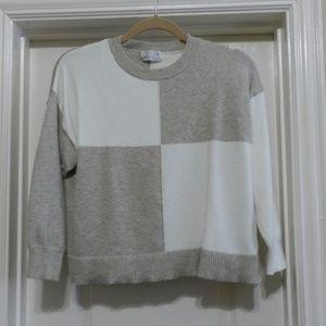 Poof Apparel Color Block Apparel Sz S
